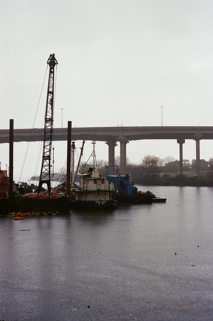 The Riachuelo canal today, looking west.